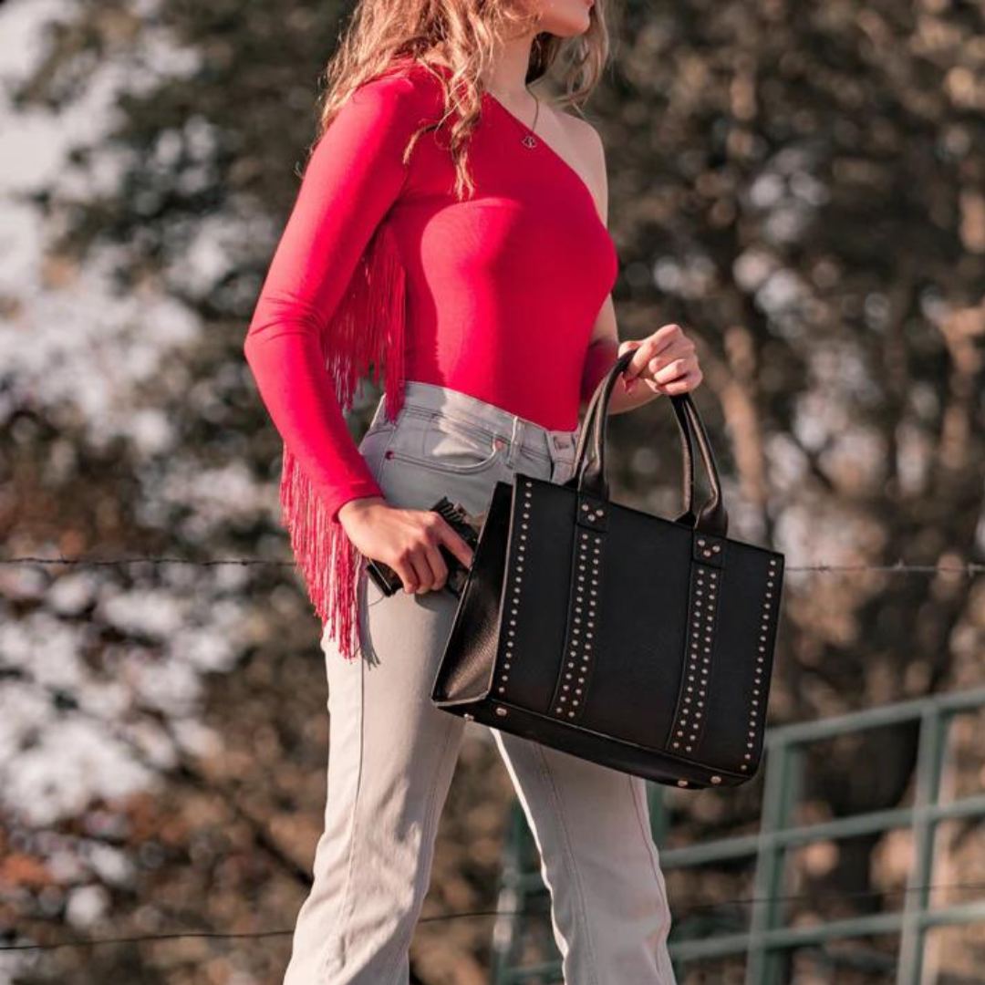 Jessie & James KATE CONCEALED CARRY LOCK AND KEY SATCHEL WITH COIN POUCH - Tactical Guardian