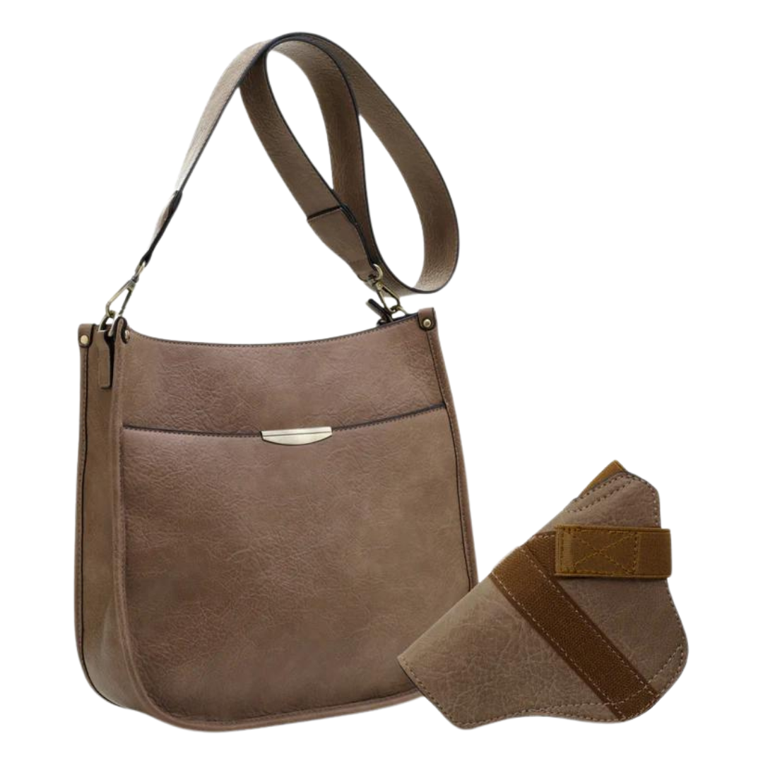 Jessie & James Ava Concealed Lock and Key Crossbody - Tactical Guardian