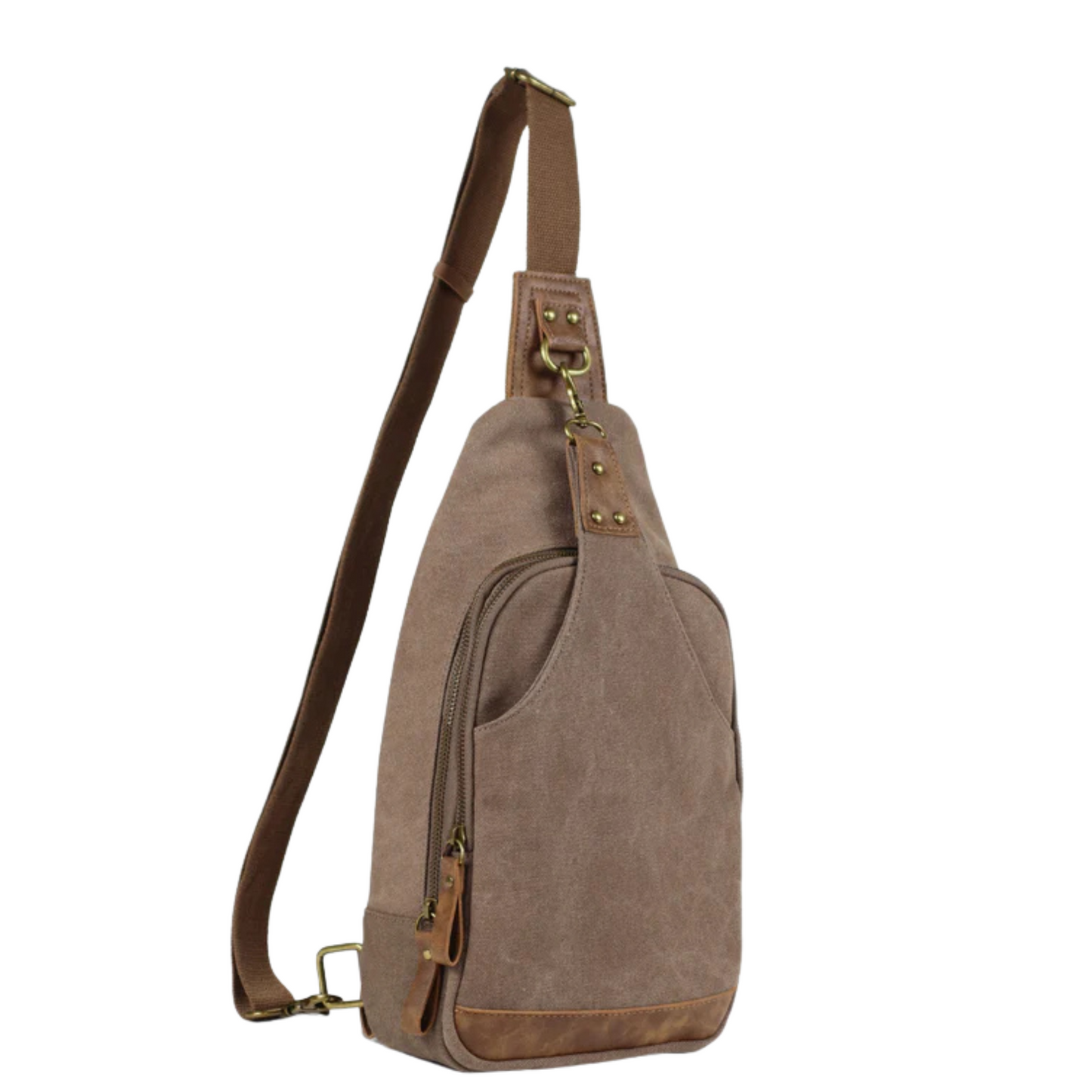 Jessie & James Glacier Unisex Canvas Sling Shoulder Concealed Backpack