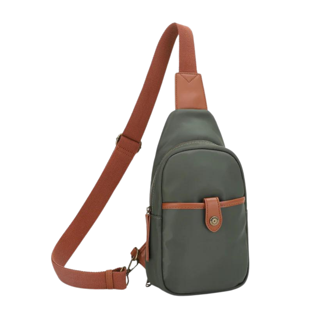 JessieJames Handbags Remington Bridgeport Concealed Carry Lock and Key Sling Shoulder Backpack - Tactical Guardian