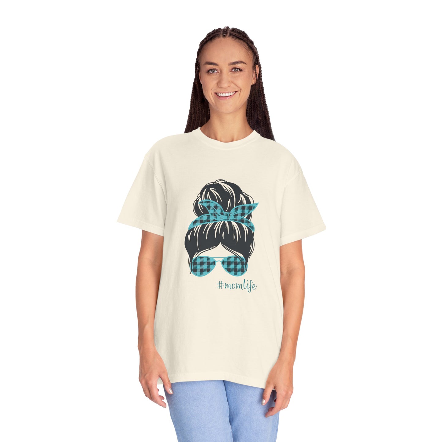 Mom Life Graphic T-Shirt, Relaxed Fit Tee, Trendy Casual Wear, Gift for Moms, Mother's Day, Everyday Comfort - Tactical Guardian