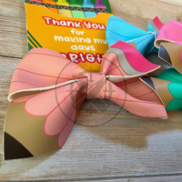 Pencil Hair Bows