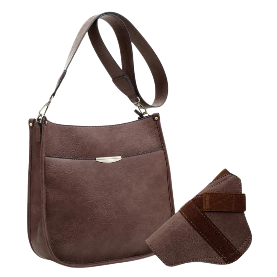 Jessie & James Ava Concealed Lock and Key Crossbody - Tactical Guardian