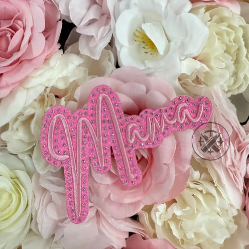 Mama Hat Patch 4.5"