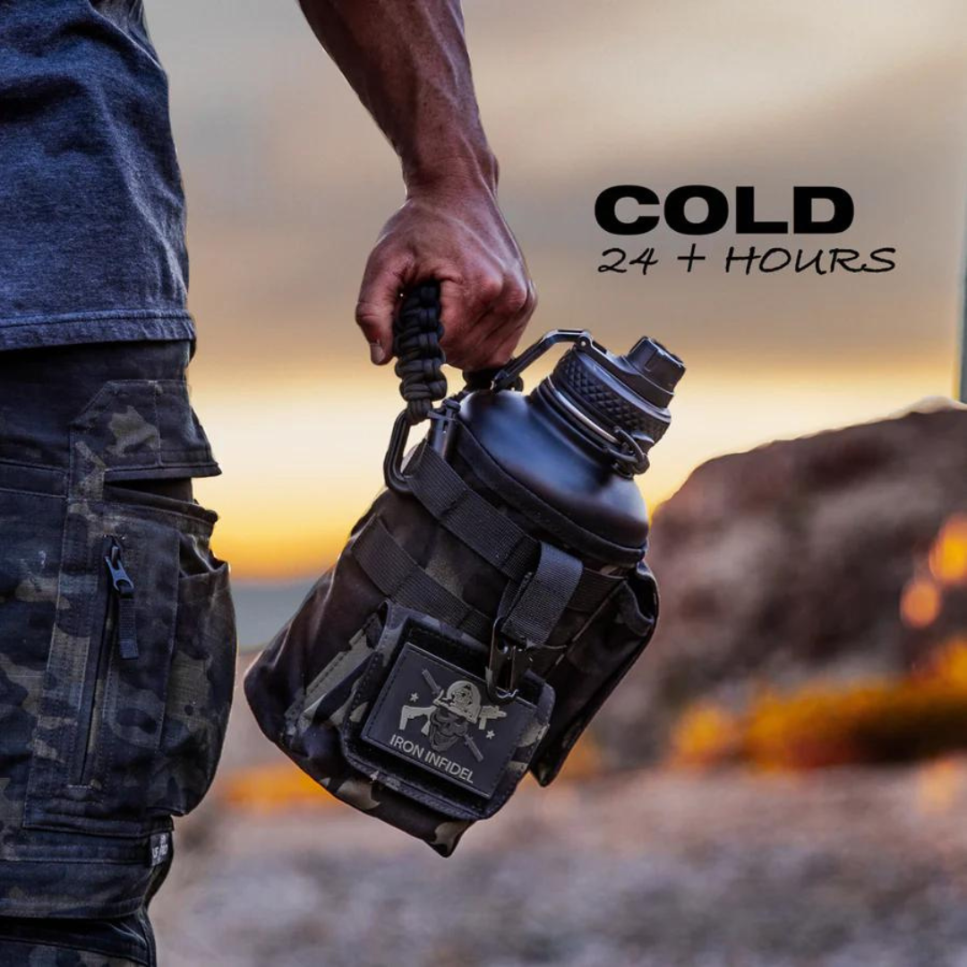 Iron Infidel Battle Bottle 64 oz. - Tactical Guardian