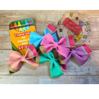 Pencil Hair Bows