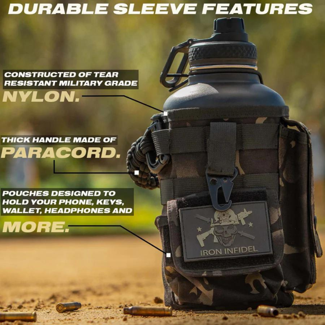 Iron Infidel Battle Bottle 64 oz. - Tactical Guardian