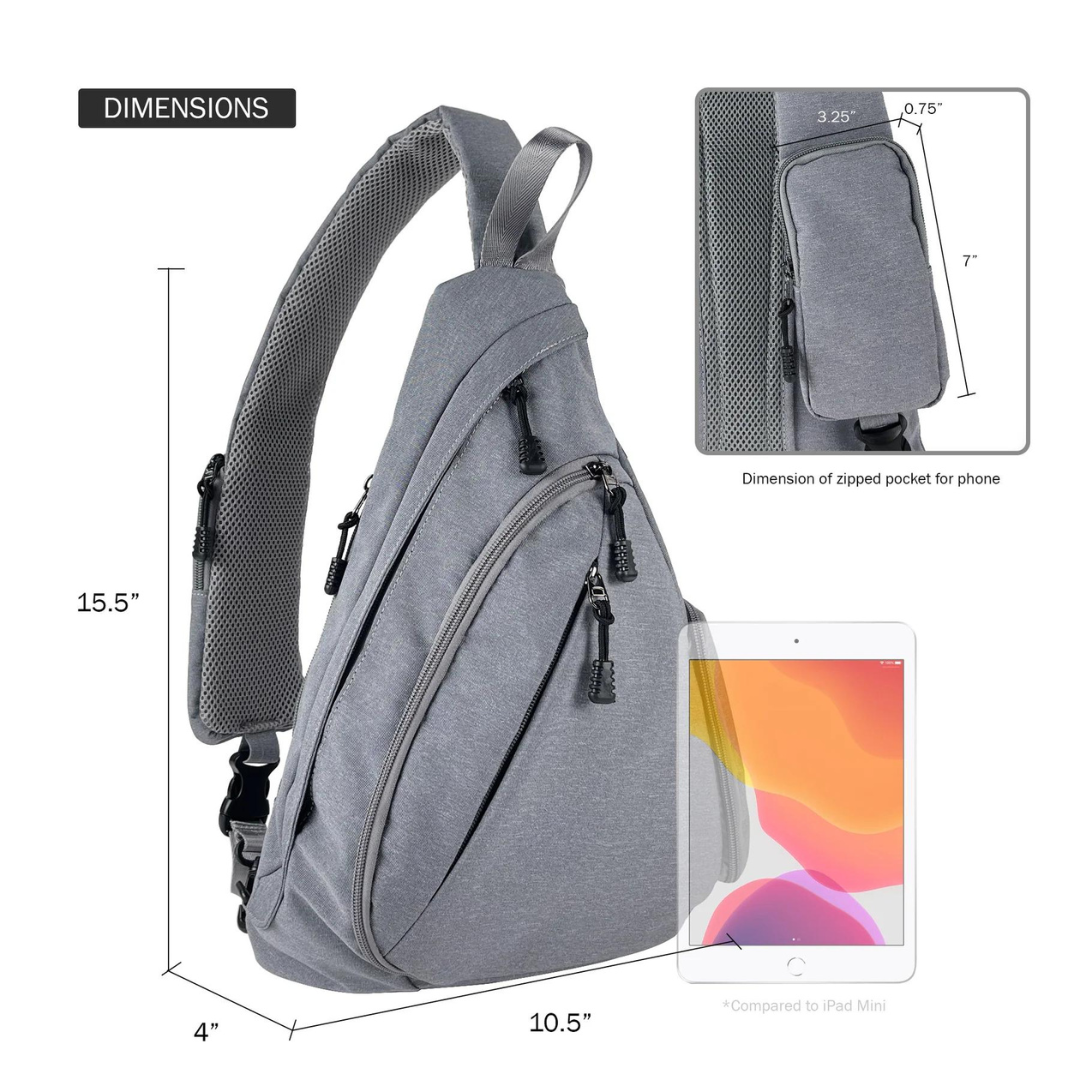Jessie & James PEYTON SLING SHOULDER CONCEALED CARRY BACKPACK - Tactical Guardian