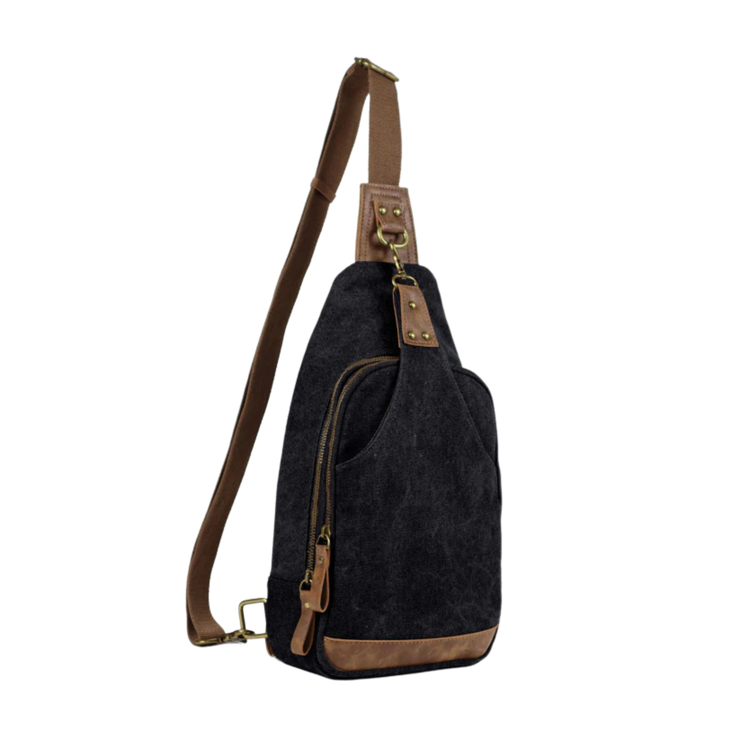 Jessie & James Glacier Unisex Canvas Sling Shoulder Concealed Backpack