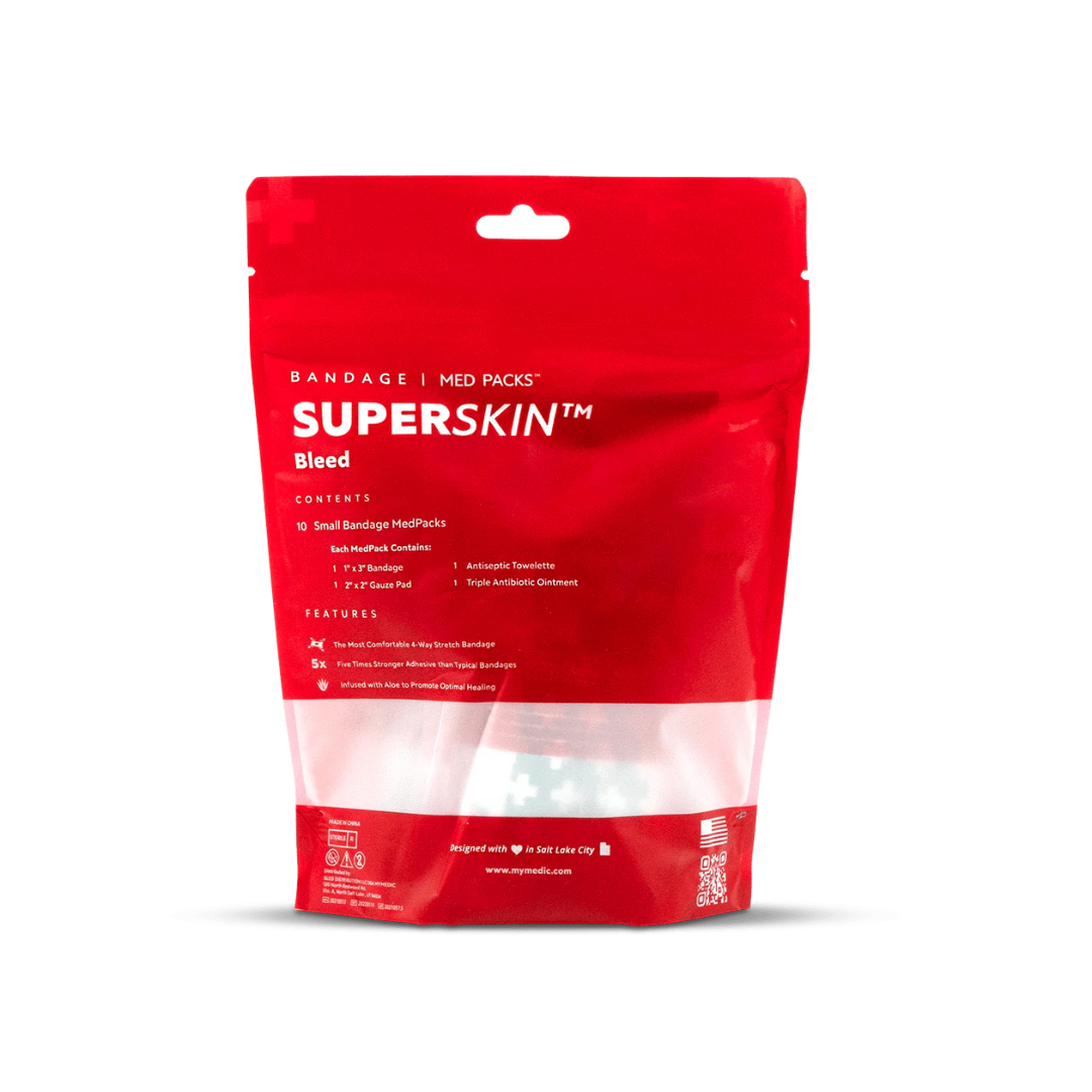 MyMedic SuperSkin Bandage 10 Pack - Tactical Guardian
