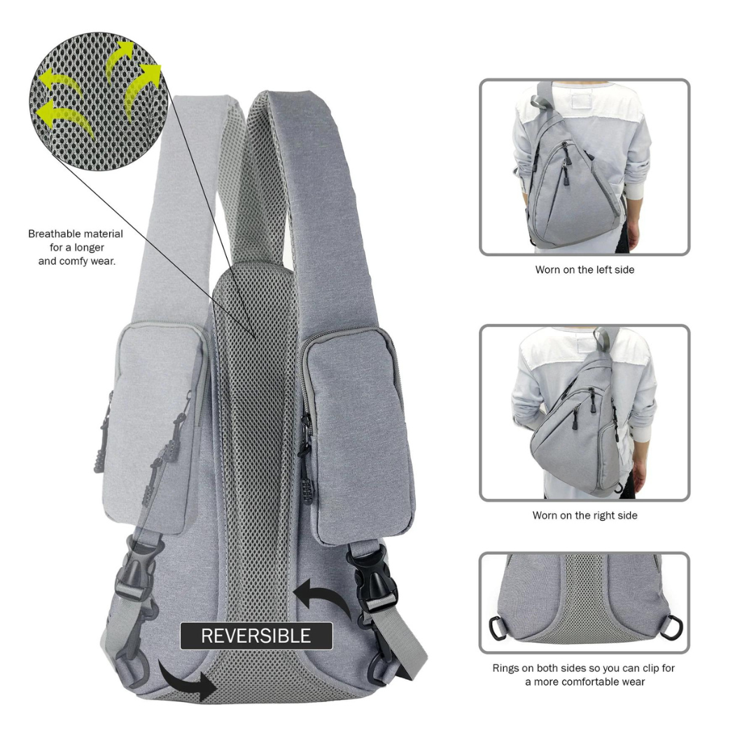 Jessie & James PEYTON SLING SHOULDER CONCEALED CARRY BACKPACK - Tactical Guardian