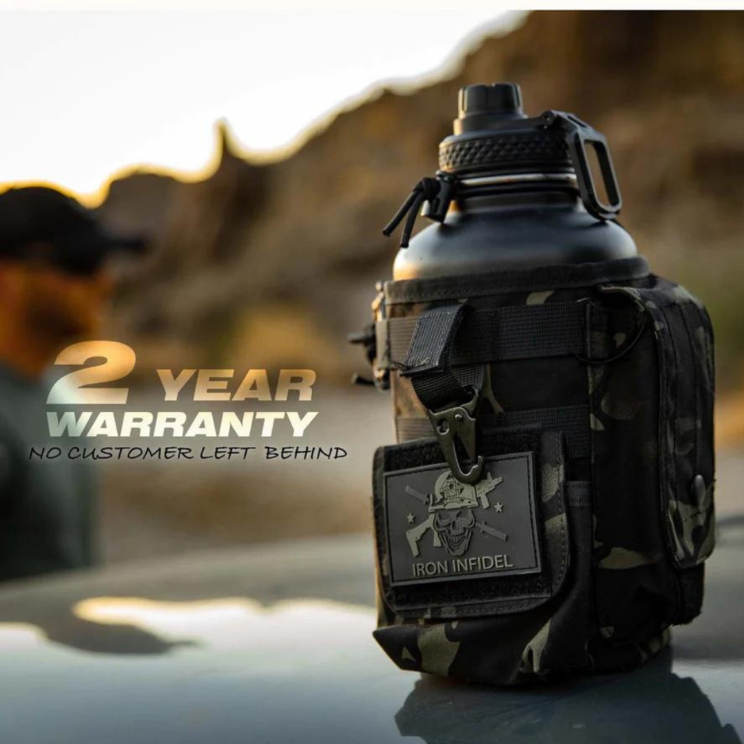Iron Infidel Battle Bottle 64 oz. - Tactical Guardian