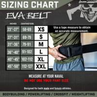 Iron Infidel EVA Lifting Belt with Self-Locking Buckle