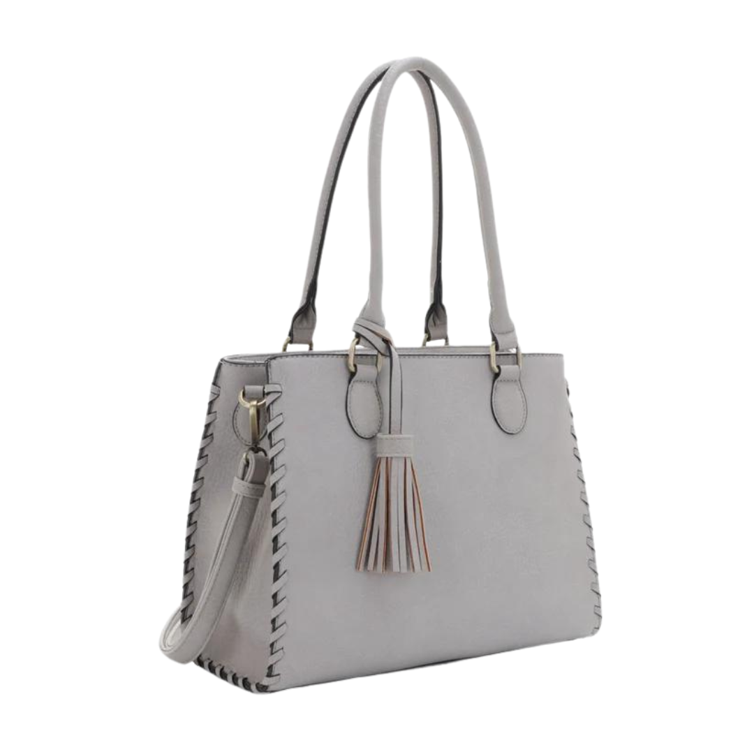 Jessie & James Lioness Concealed Carry Satchel Bag With Tassel - Tactical Guardian