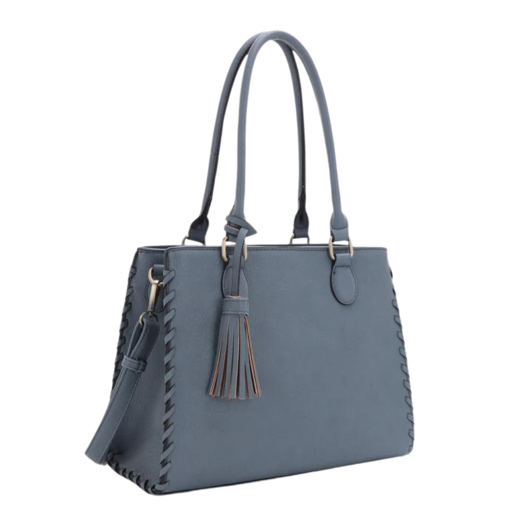 Jessie & James Lioness Concealed Carry Satchel Bag With Tassel - Tactical Guardian