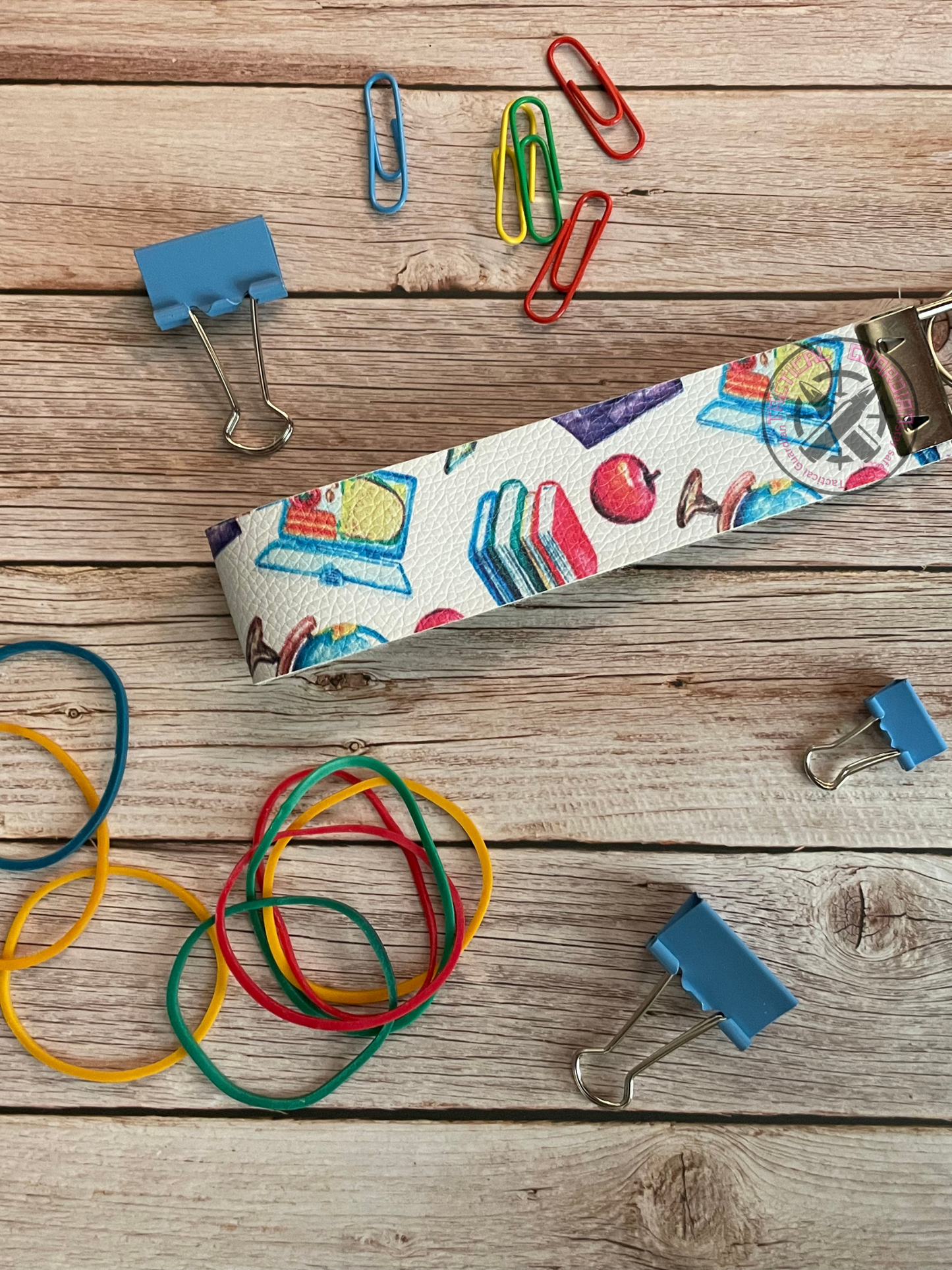 Handmade Wristlet Keychain