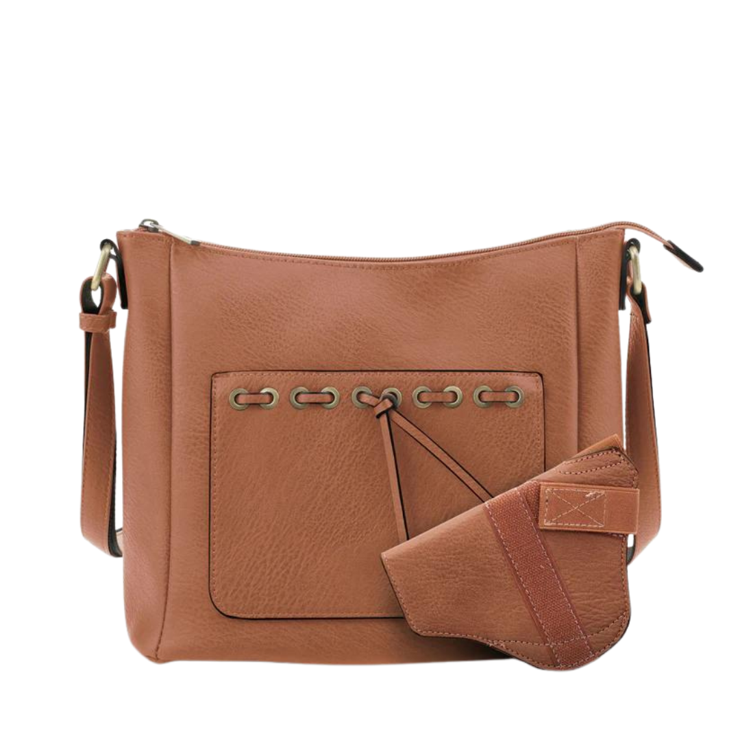 Jessie & James Esther Concealed Carry Lock and Key Crossbody - Tactical Guardian