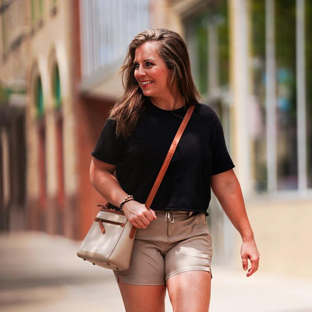 Jessie & James Remington Charlotte Concealed Carry Leather Crossbody - Tactical Guardian