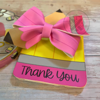 Pencil Hair Bows