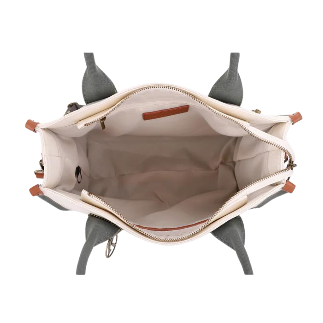 Jessie James Handbags Remington Huntsville Concealed Carry Canvas Lock and Key Book Tote - Tactical Guardian