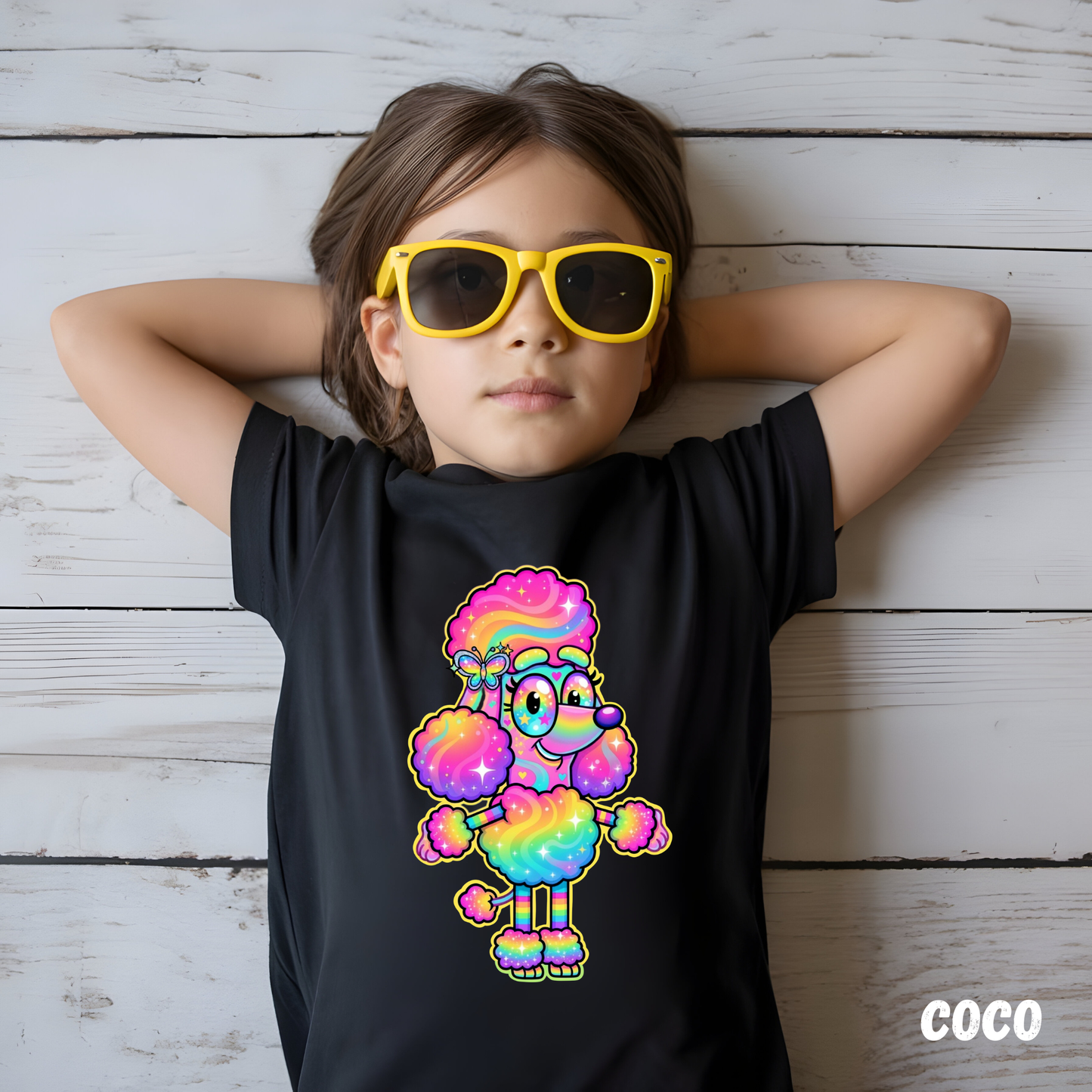 Kids Blue Dog T-Shirt