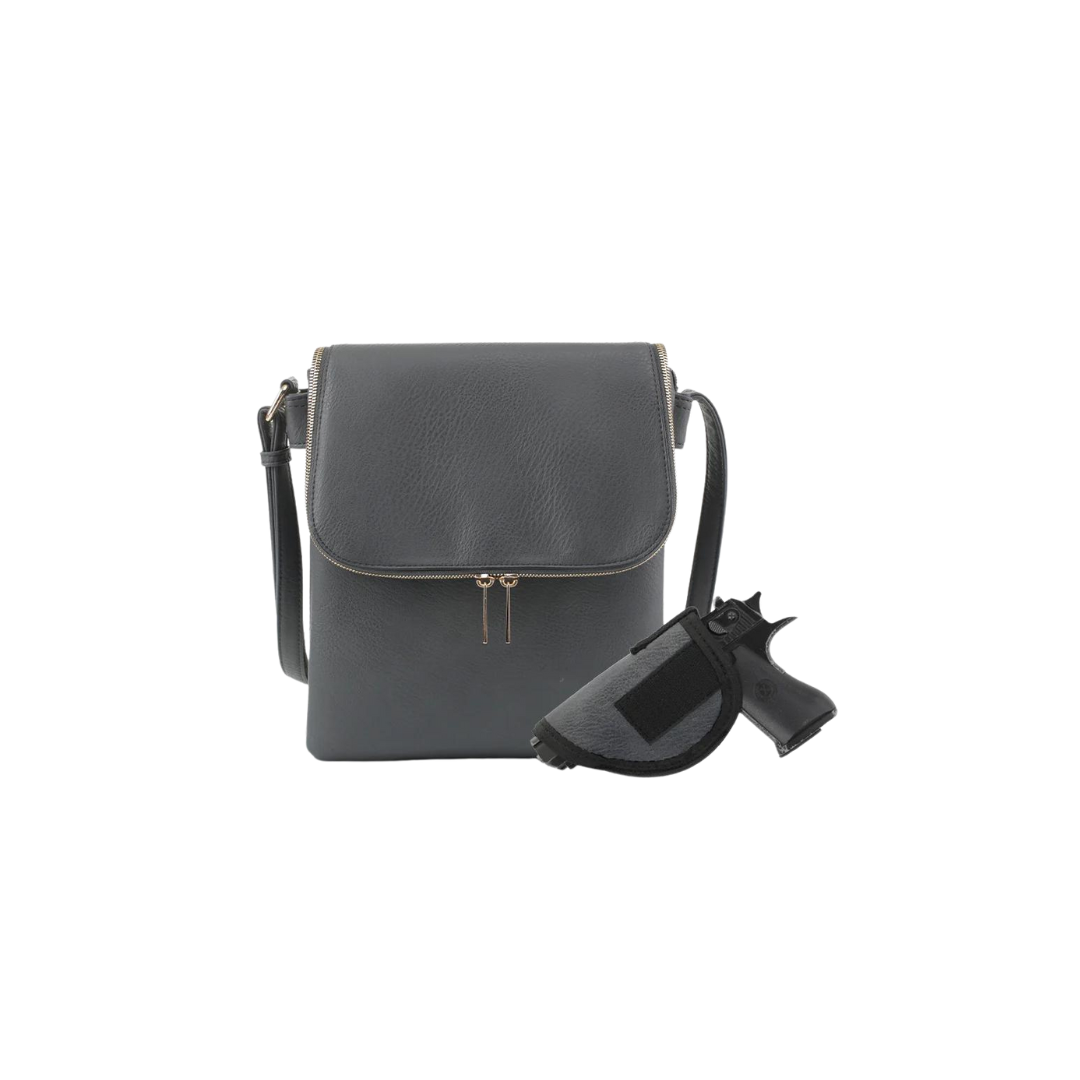 Jessie & James CHEYANNE CONCEALED CARRY CROSSBODY WITH LOCK AND KEY - Tactical Guardian