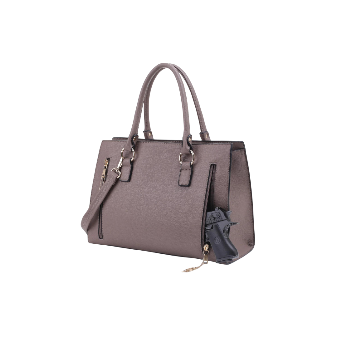 Jessie & James DINA CONCEALED CARRY LOCK AND KEY SATCHEL - Tactical Guardian