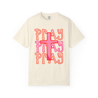 Play Cross T-Shirt — Retro Faith Graphic Tee
