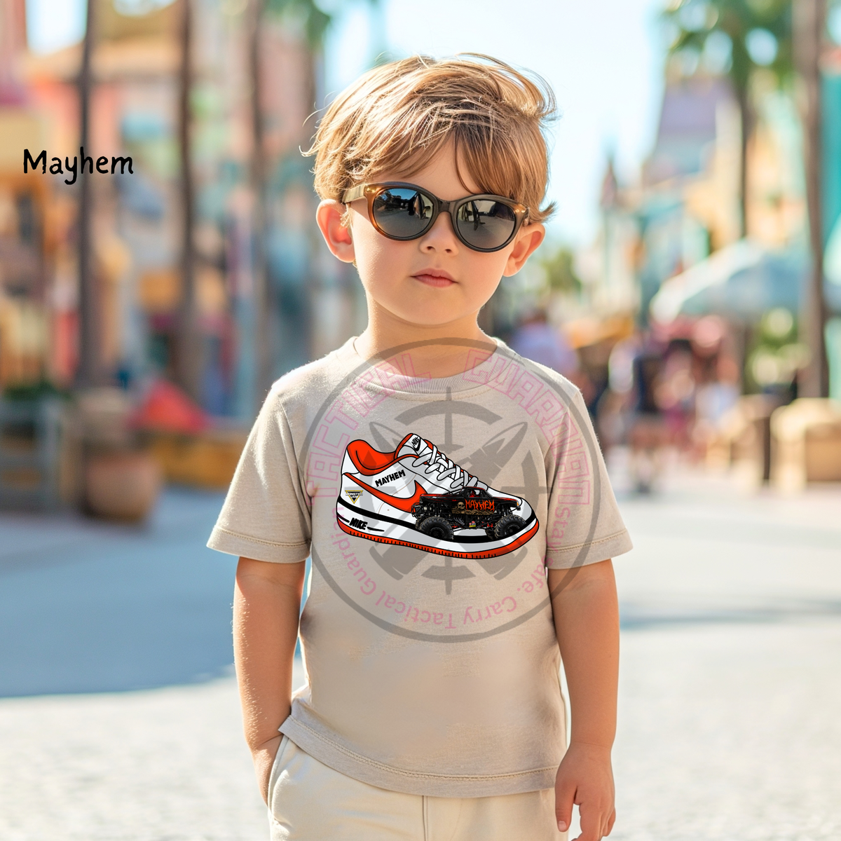 MJ Sneaker Graphic Kids T-Shirts | All Trucks Available