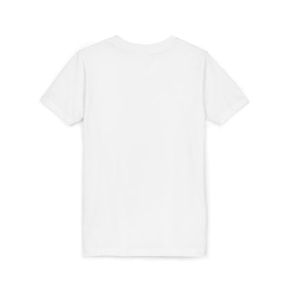 Youth Tee — Cute Orange Dog Portrait with Bow (Kids' Animal Shirt)