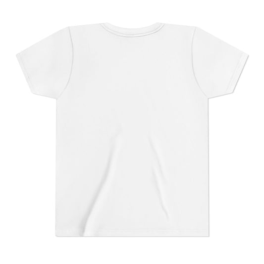 Youth Tee — Cute Orange Dog Portrait with Bow (Kids' Animal Shirt)