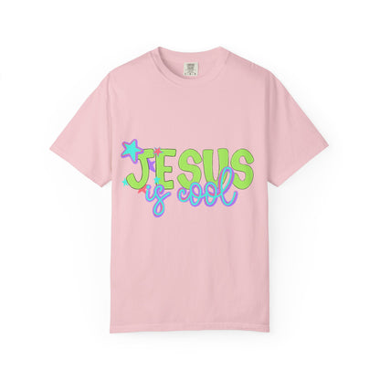 Jesus Is Cool T-Shirt — Retro Pastel Christian Tee
