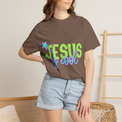 Jesus Is Cool T-Shirt — Retro Pastel Christian Tee