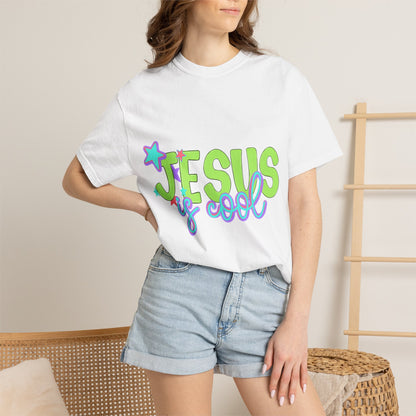 Jesus Is Cool T-Shirt — Retro Pastel Christian Tee