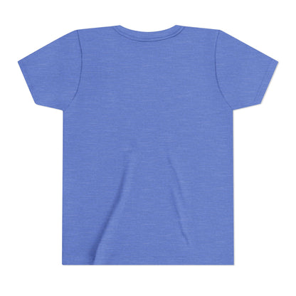 Youth Tee — Cute Orange Dog Portrait with Bow (Kids' Animal Shirt)
