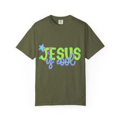 Jesus Is Cool T-Shirt — Retro Pastel Christian Tee