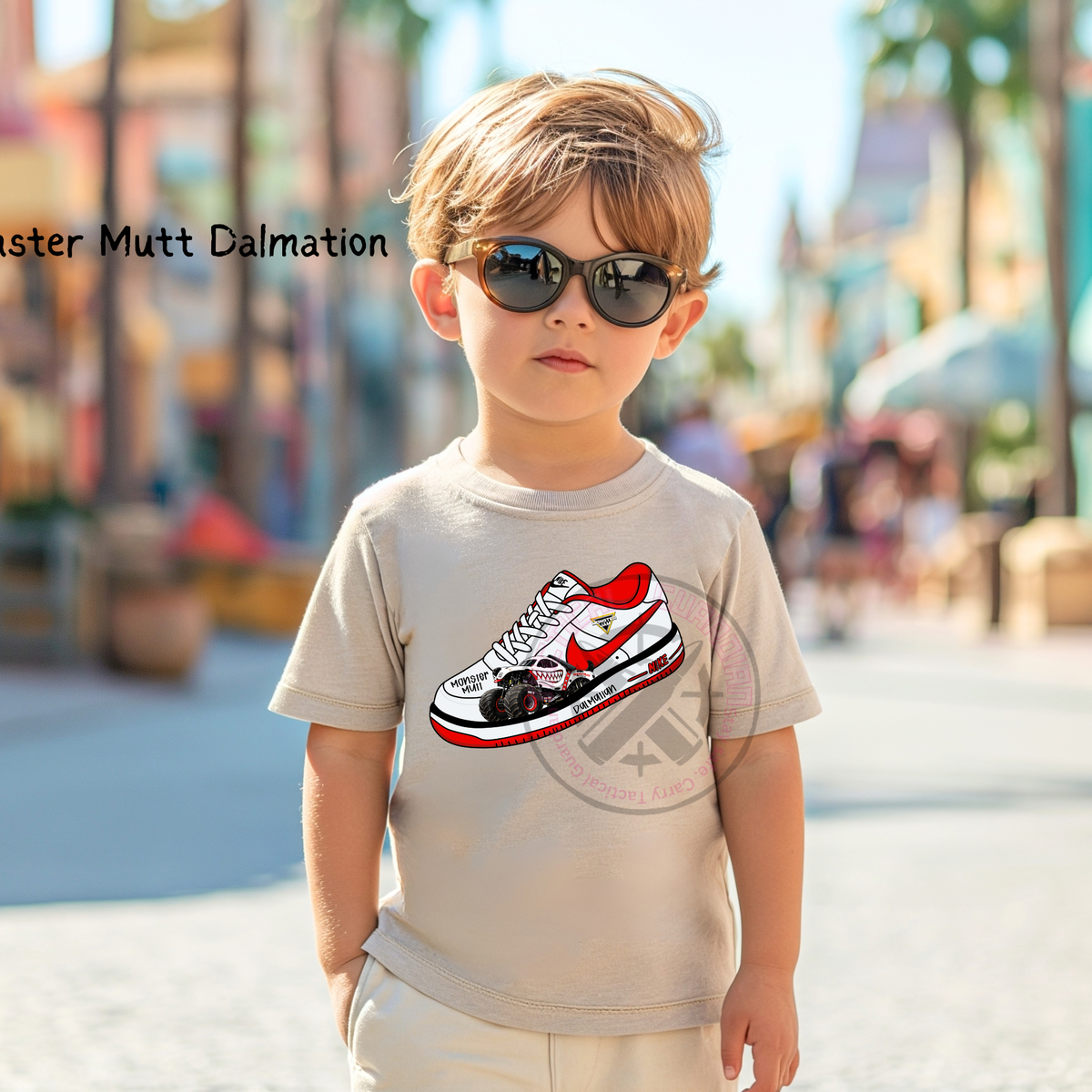 MJ Sneaker Graphic Kids T-Shirts | All Trucks Available