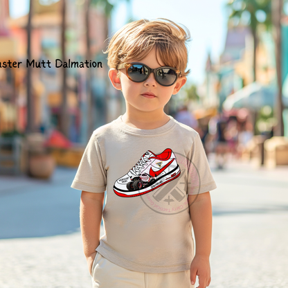 MJ Sneaker Graphic Kids T-Shirts | All Trucks Available