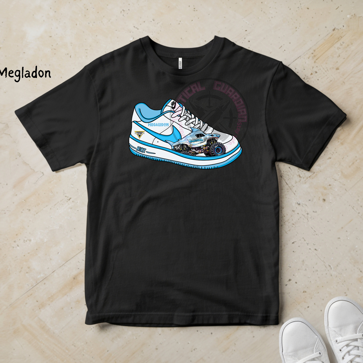 MJ Sneaker Graphic Kids T-Shirts | All Trucks Available