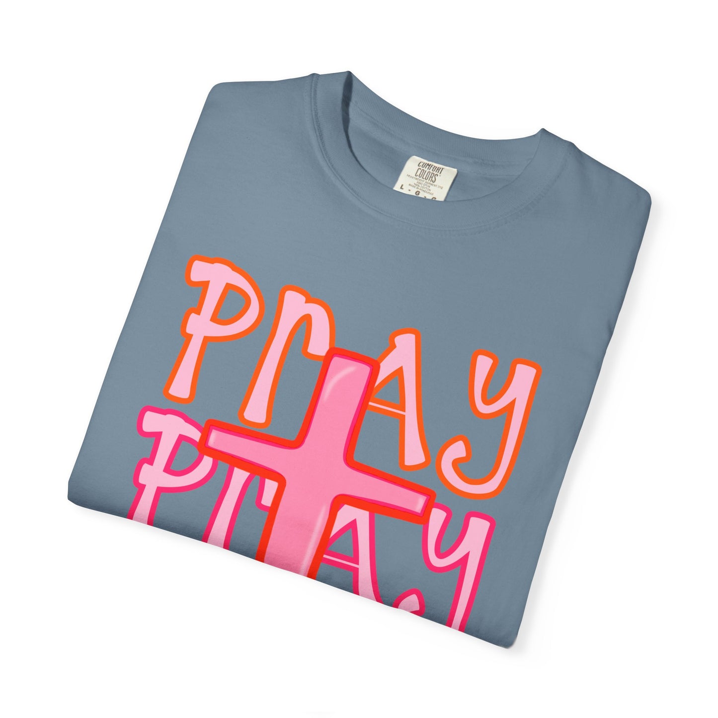 Play Cross T-Shirt — Retro Faith Graphic Tee