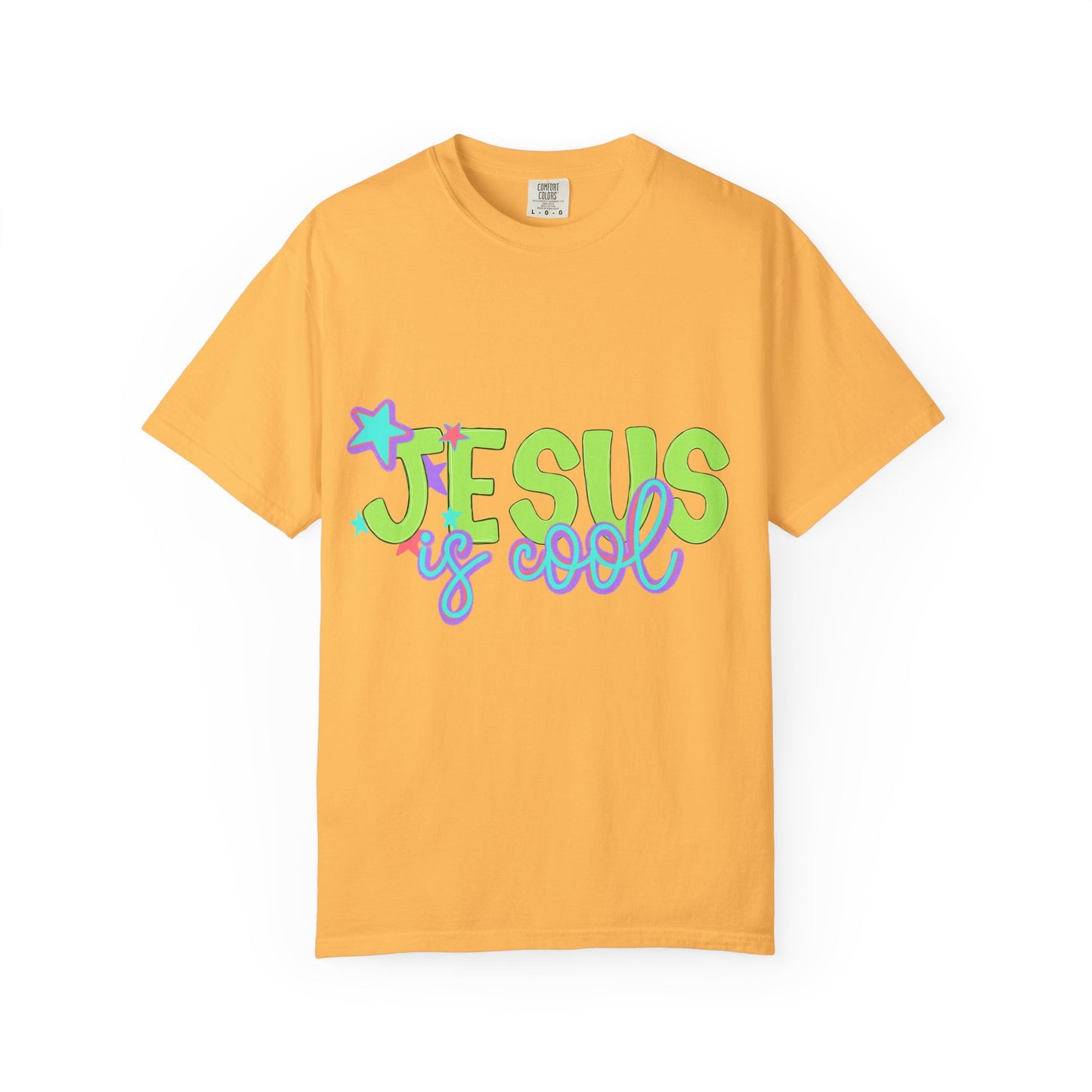 Jesus Is Cool T-Shirt — Retro Pastel Christian Tee