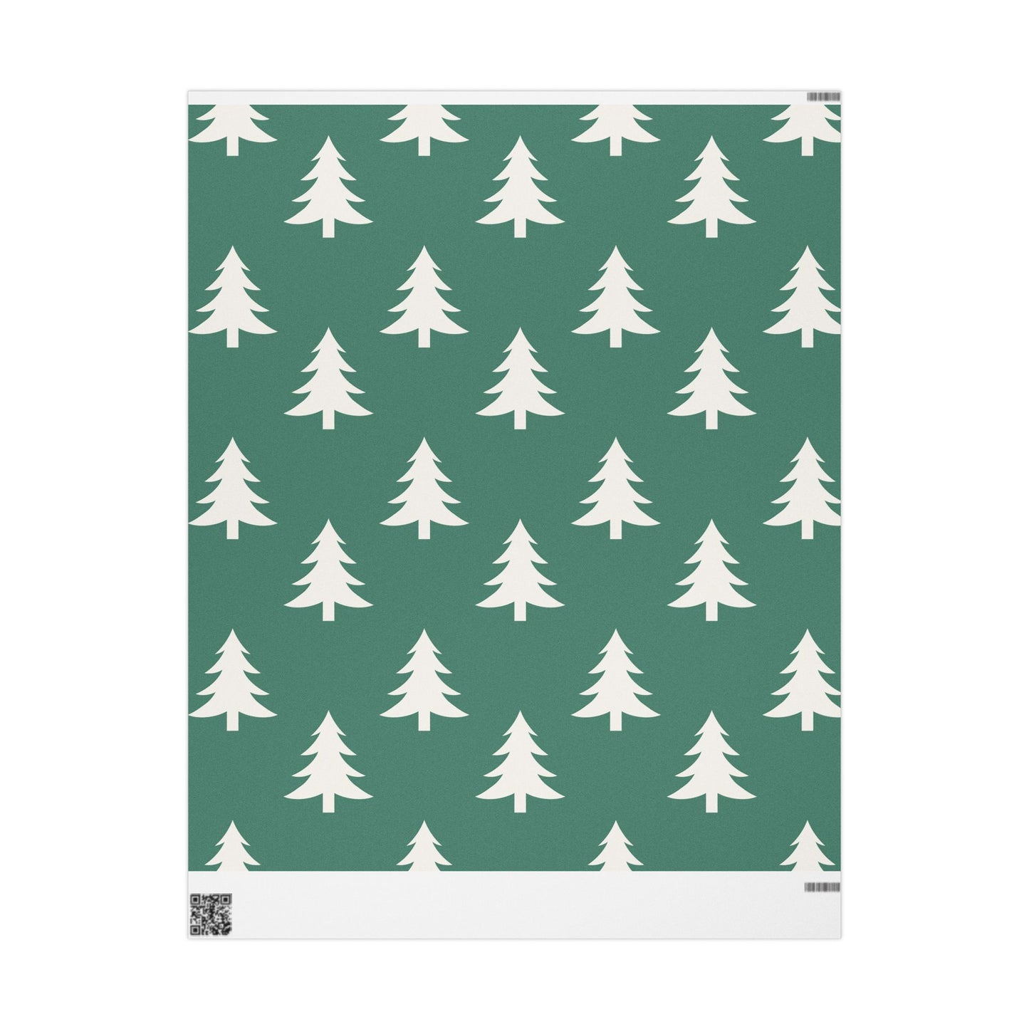 Green Christmas Tree Wrapping Paper – Holiday Gift Wrap Roll