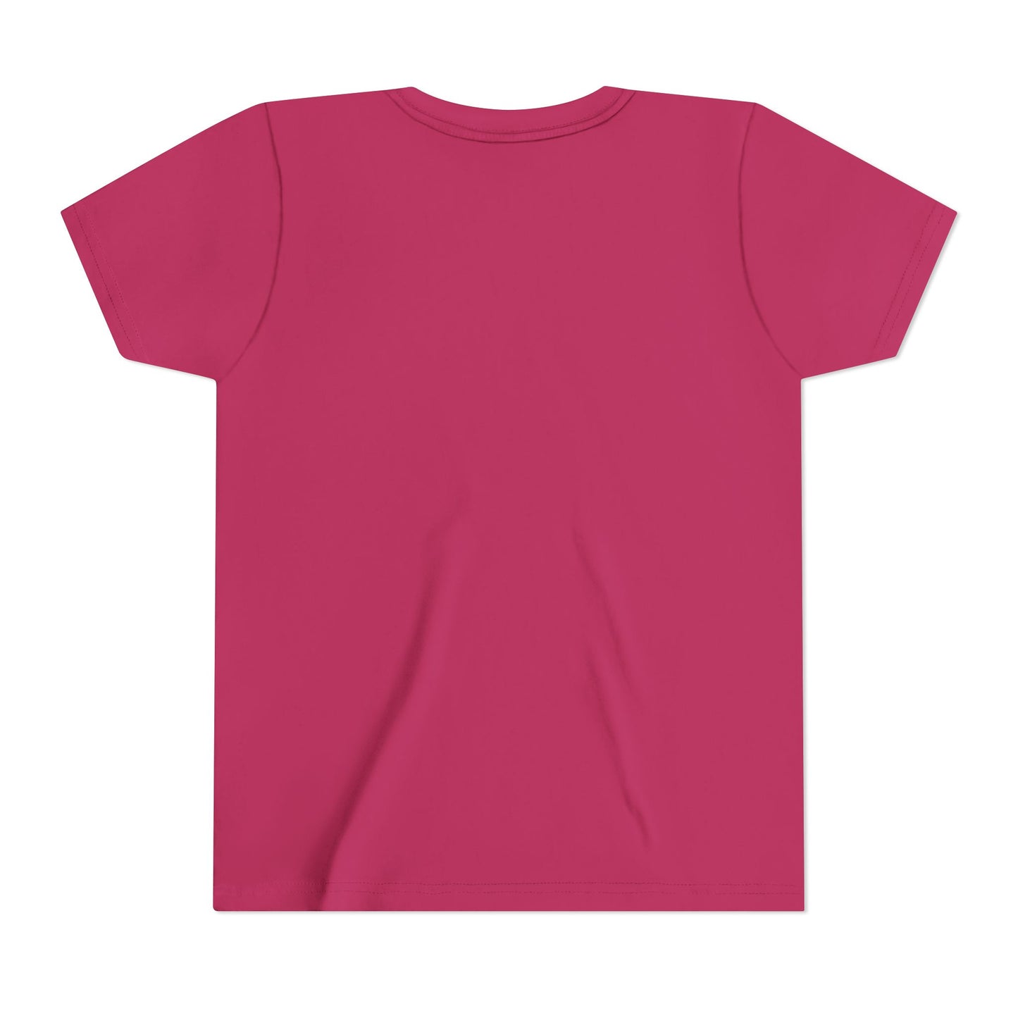 Youth Tee — Cute Orange Dog Portrait with Bow (Kids' Animal Shirt)