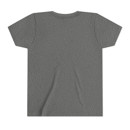 Youth Tee — Cute Orange Dog Portrait with Bow (Kids' Animal Shirt)