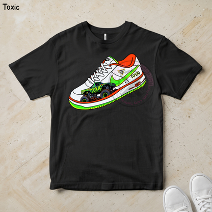 MJ Sneaker Graphic Kids T-Shirts | All Trucks Available