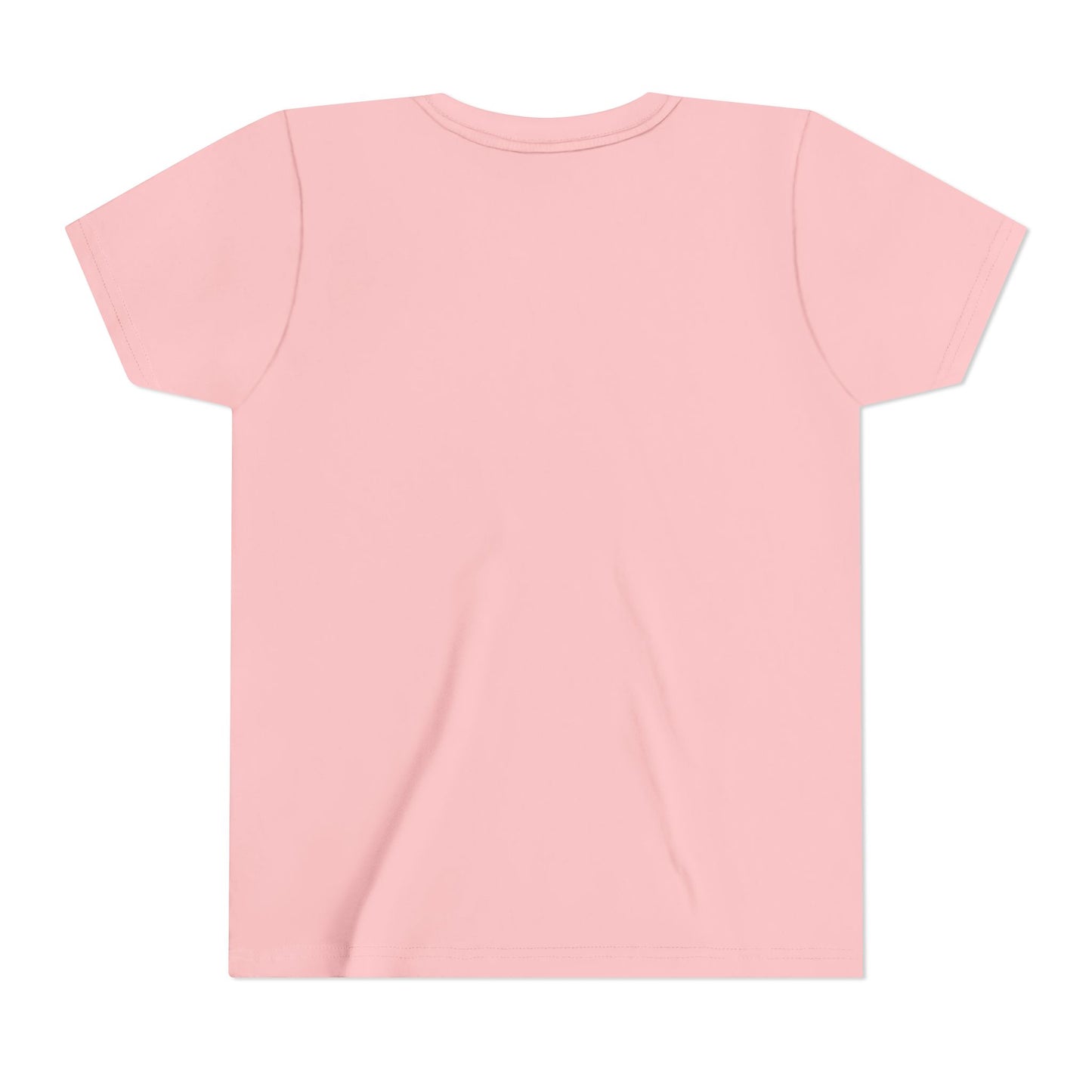 Youth Tee — Cute Orange Dog Portrait with Bow (Kids' Animal Shirt)