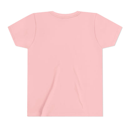 Youth Tee — Cute Orange Dog Portrait with Bow (Kids' Animal Shirt)