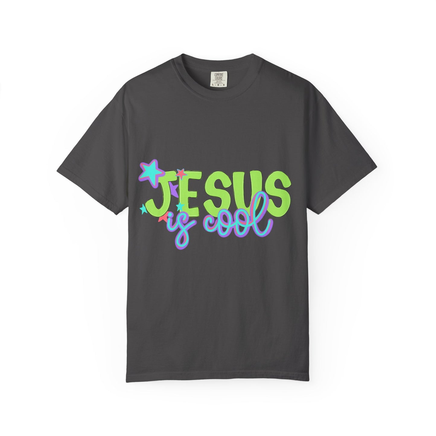 Jesus Is Cool T-Shirt — Retro Pastel Christian Tee