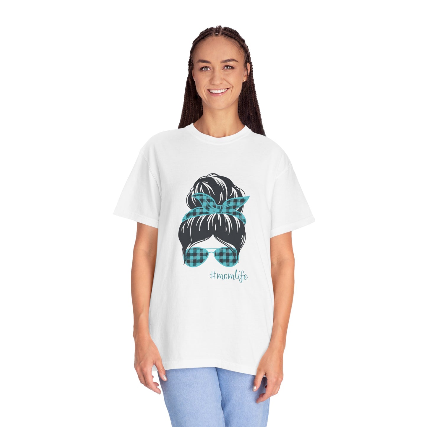 Mom Life Graphic T-Shirt, Relaxed Fit Tee, Trendy Casual Wear, Gift for Moms, Mother's Day, Everyday Comfort - Tactical Guardian