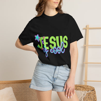 Jesus Is Cool T-Shirt — Retro Pastel Christian Tee